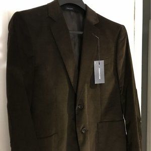 NWT Stafford Corduroy Classic Fit Jacket / Blazer  Size 46S